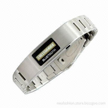 Bluetooth Bracelet with Caller ID, Can be Applied for Every Brand Mobile Phone